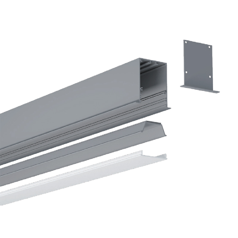 Recessed Aluminum LED Profile For 28mm 3528 Quad Row LED Rope Lighting